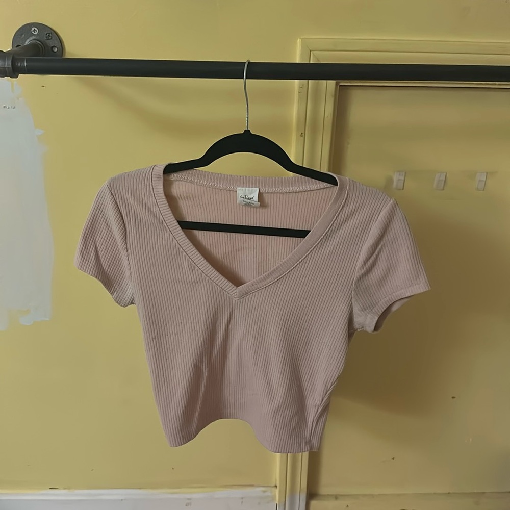 Pink Crop Top